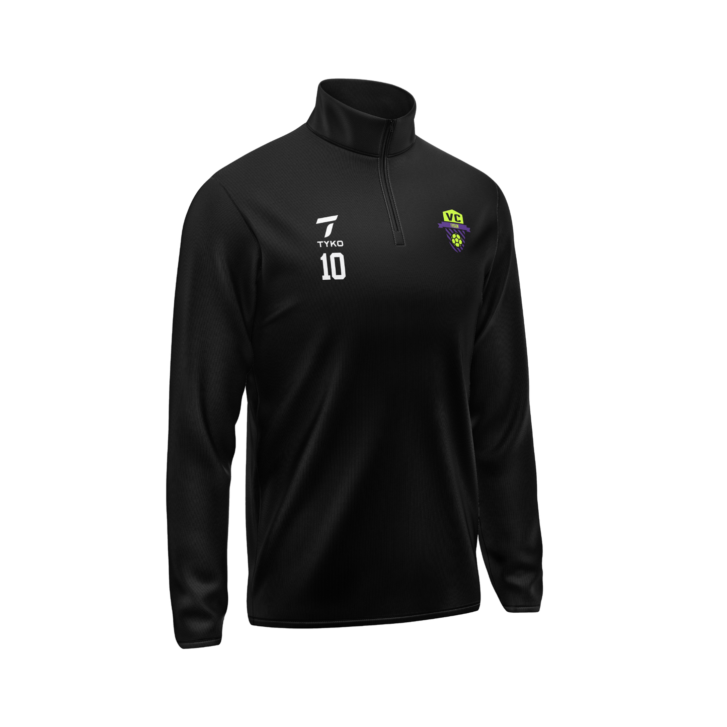 VC FUSION | Black Training 1/4 Zip