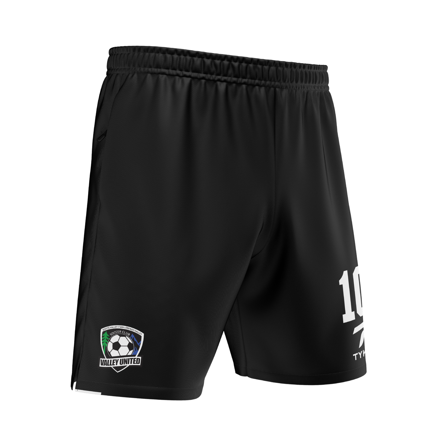 SVSLV | Black Premium Zip Pocket Shorts