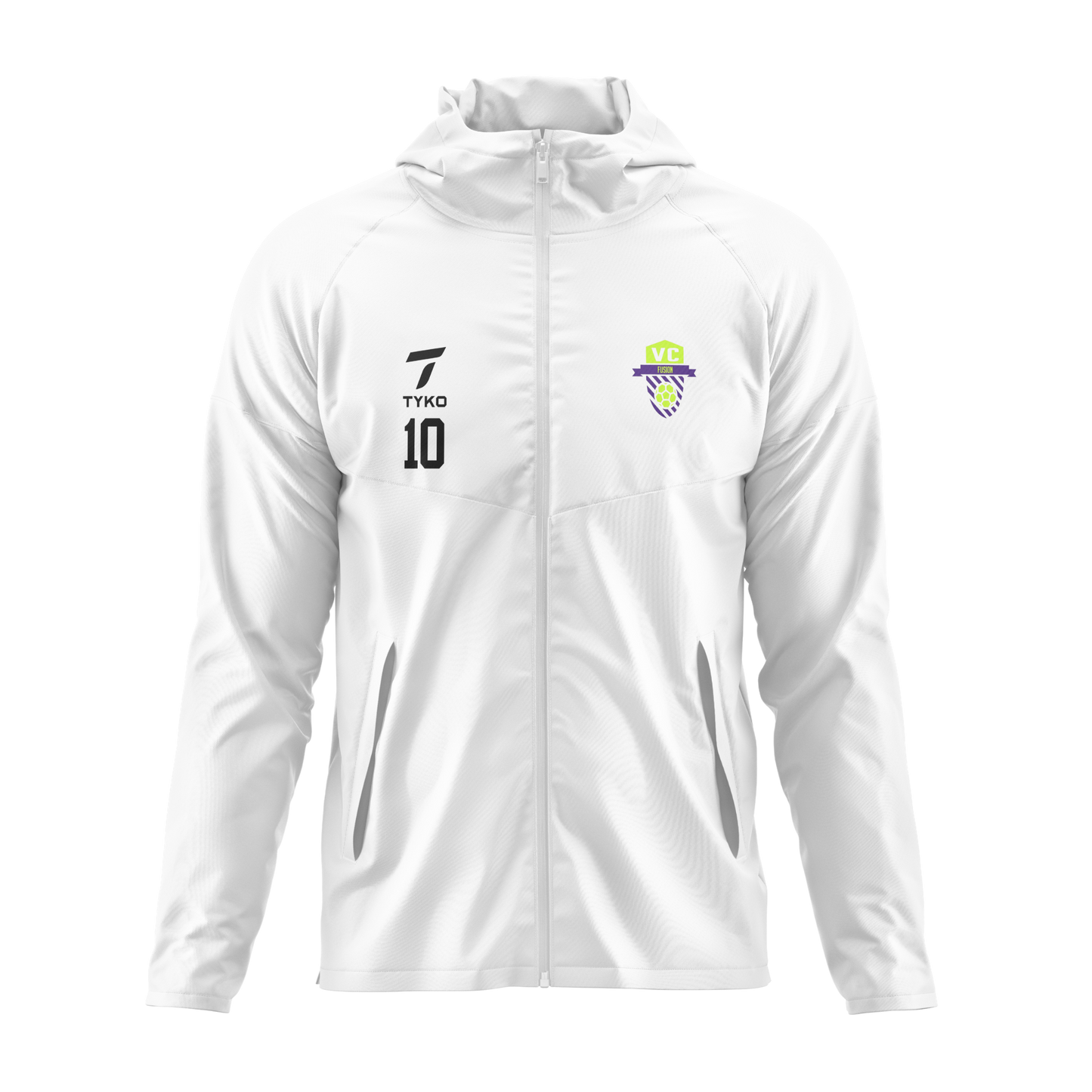 VC FUSION | Elite White All Weather Jacket