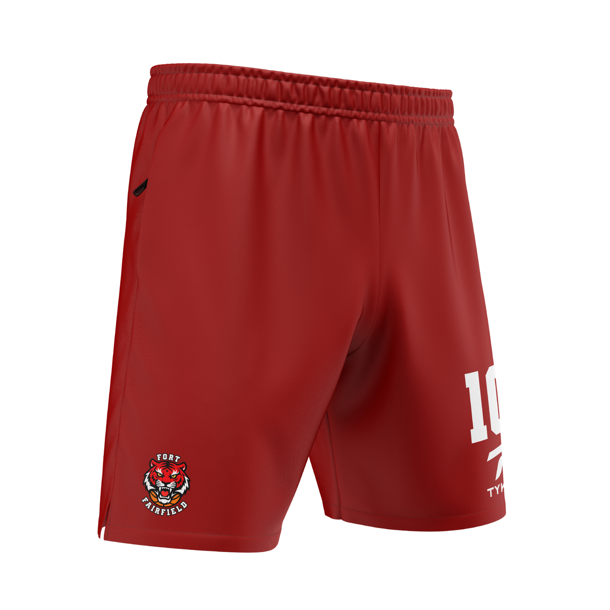 Fort Fairfield Tigers | Premium Zip Pocket Shorts