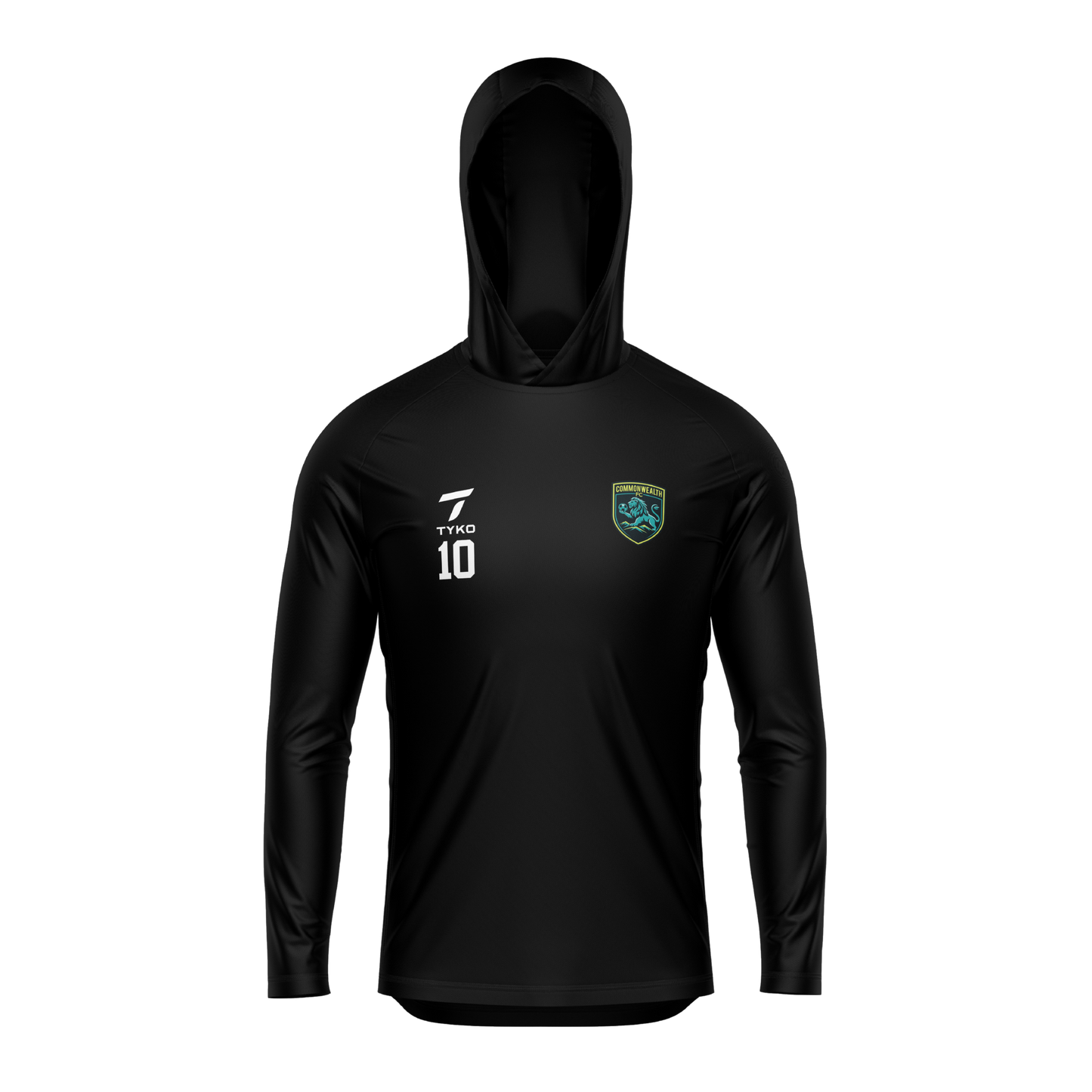 Commonwealth FC | Black Pro Ultra Light Hoodie