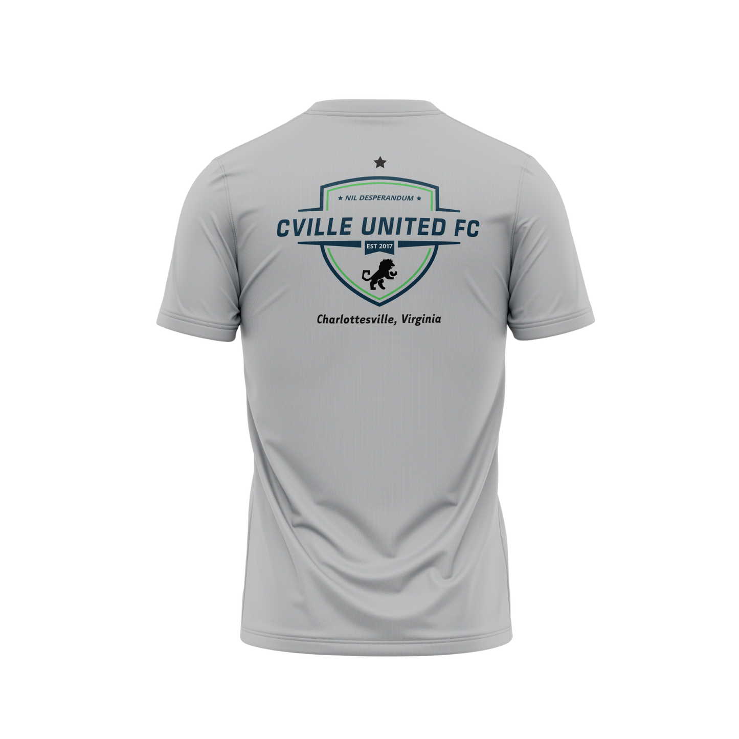 Cville United FC | Grey Fan T-Shirt