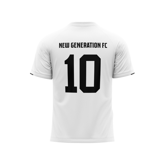New Generation FC | White Practice Pro Jersey