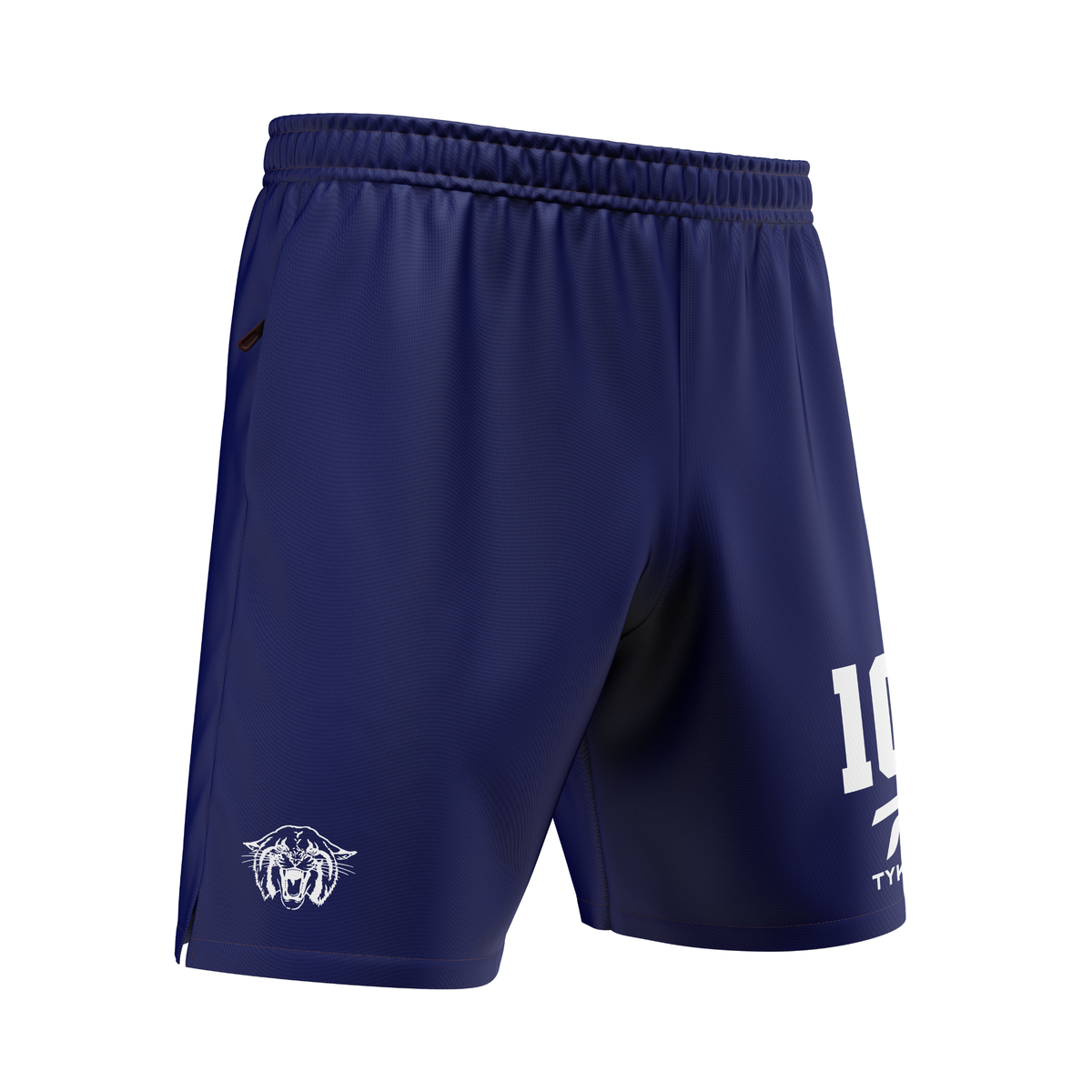 Presque Isle Wildcats | Premium Zip Pocket Shorts