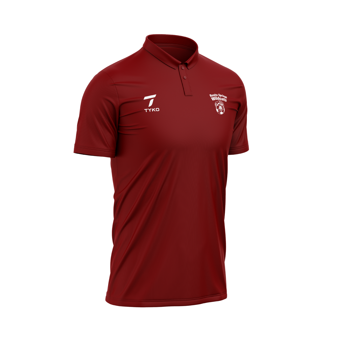 Bonita Springs Wildcats | Red Premium Polo
