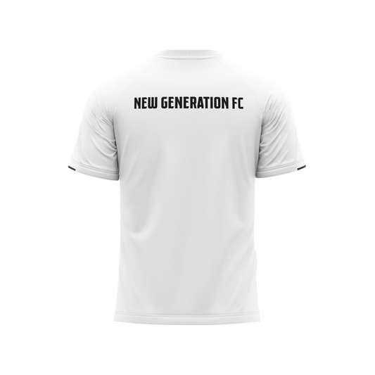 New Generation FC | White Practice Pro Jersey