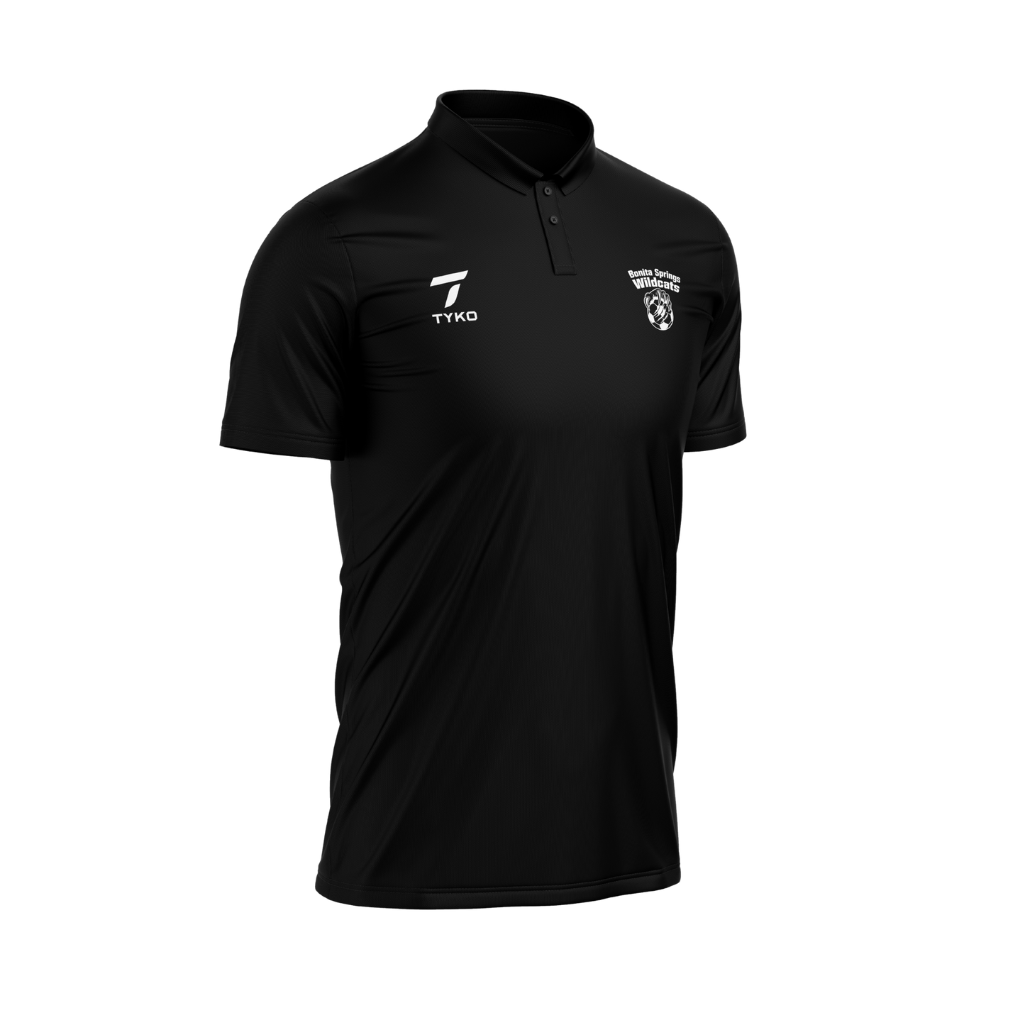 Bonita Springs Wildcats | Black Premium Polo