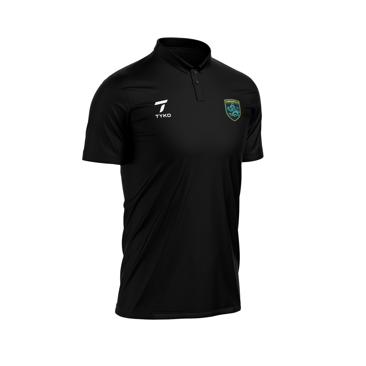 Commonwealth FC | Black Premium Polo