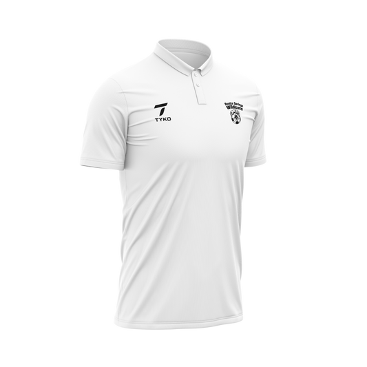 Bonita Springs Wildcats | White Elite Premium Polo