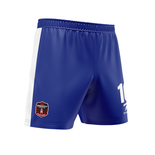 Spacecity | Blue Game Shorts