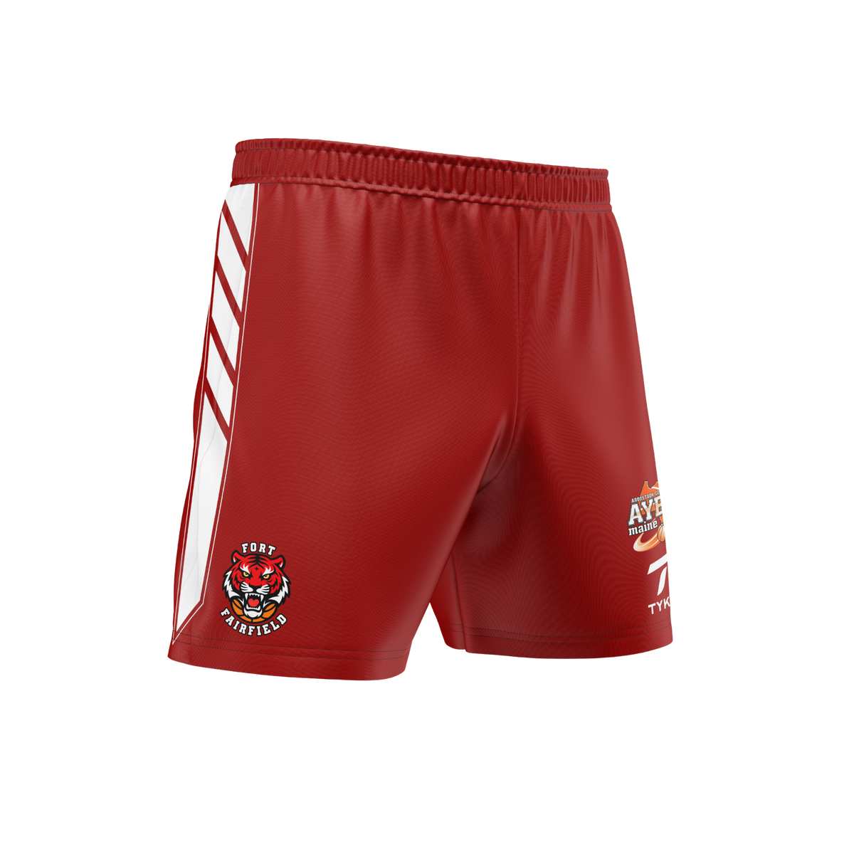 Fort Fairfield Tigers | Reversible Game Shorts