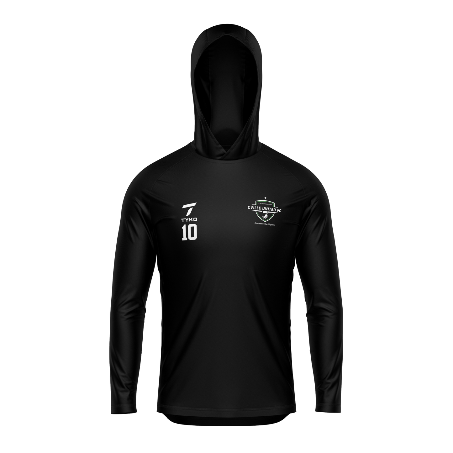 Cville United FC | Black Pro Ultra Light Hoodie
