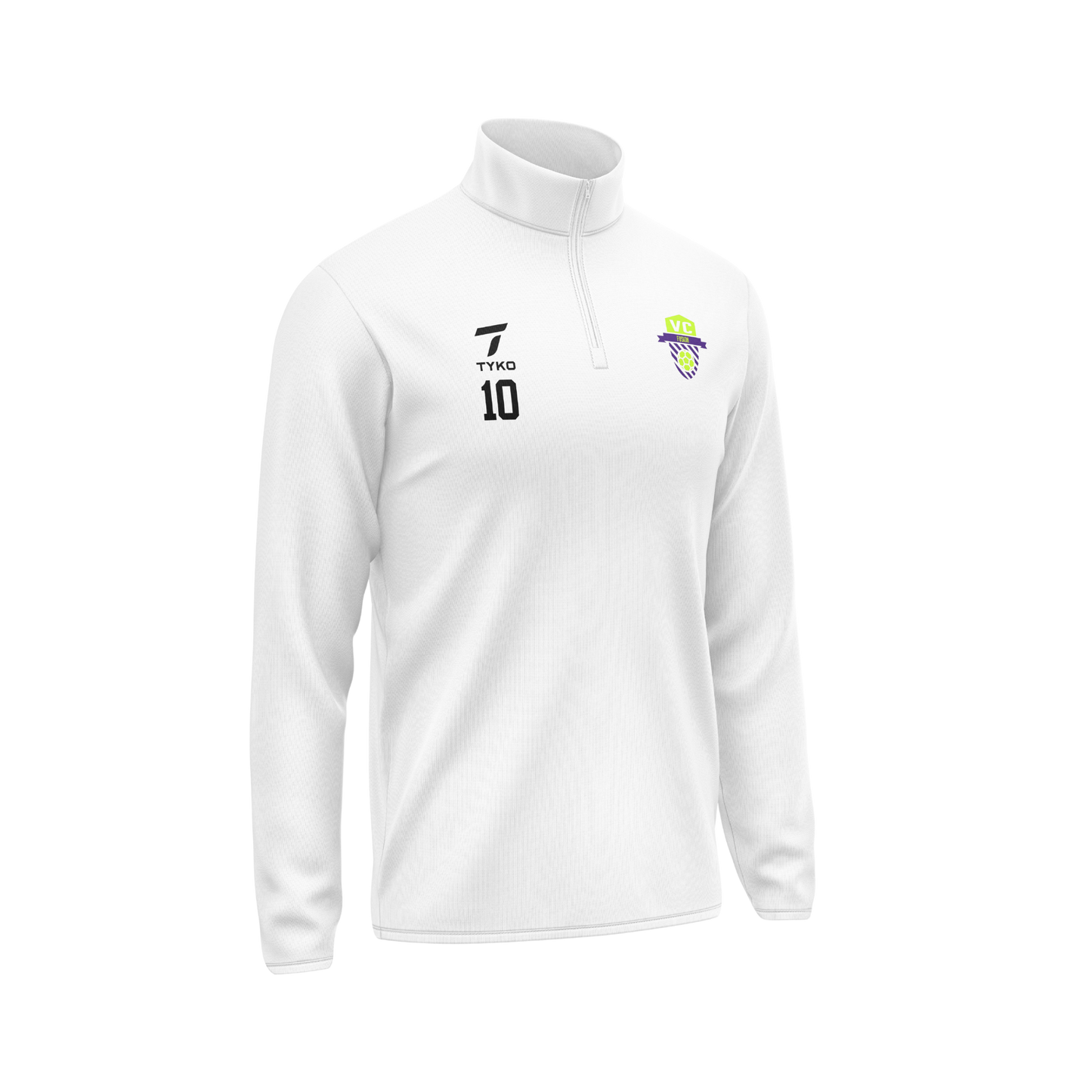 VC FUSION | White Training 1/4 Zip