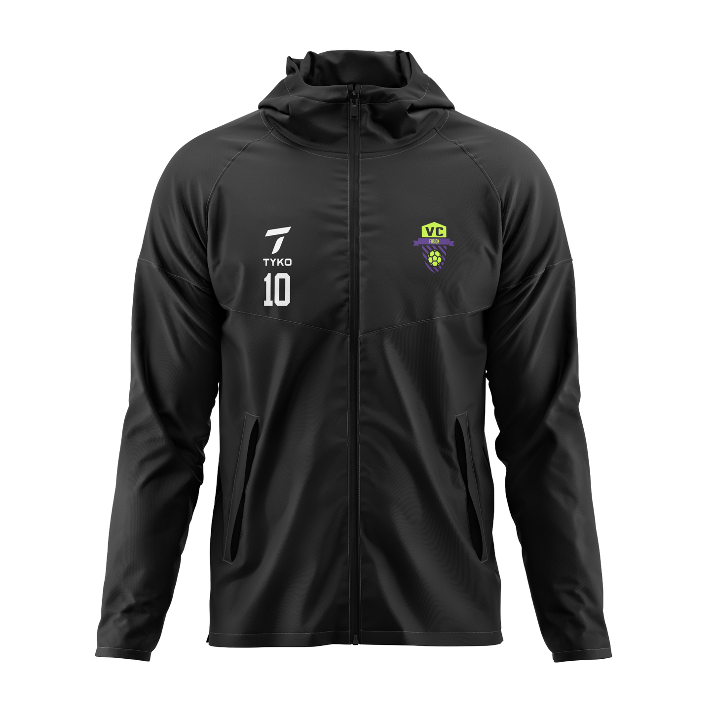 VC FUSION | Elite Black All Weather Jacket