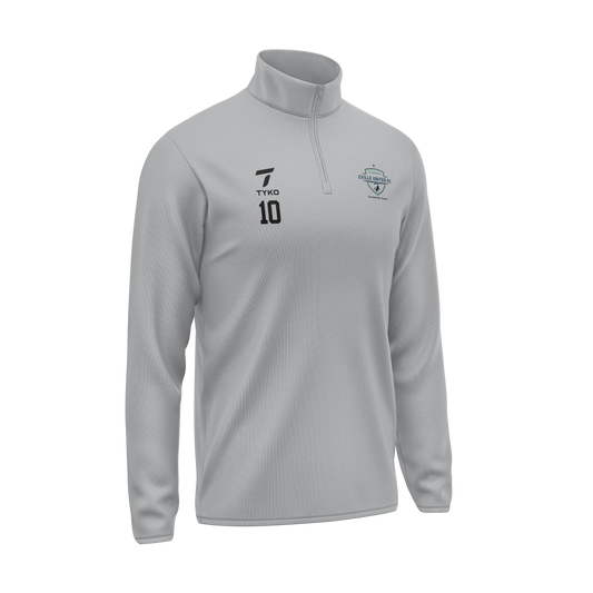Cville United FC | Grey Elite Training 1/4 Zip