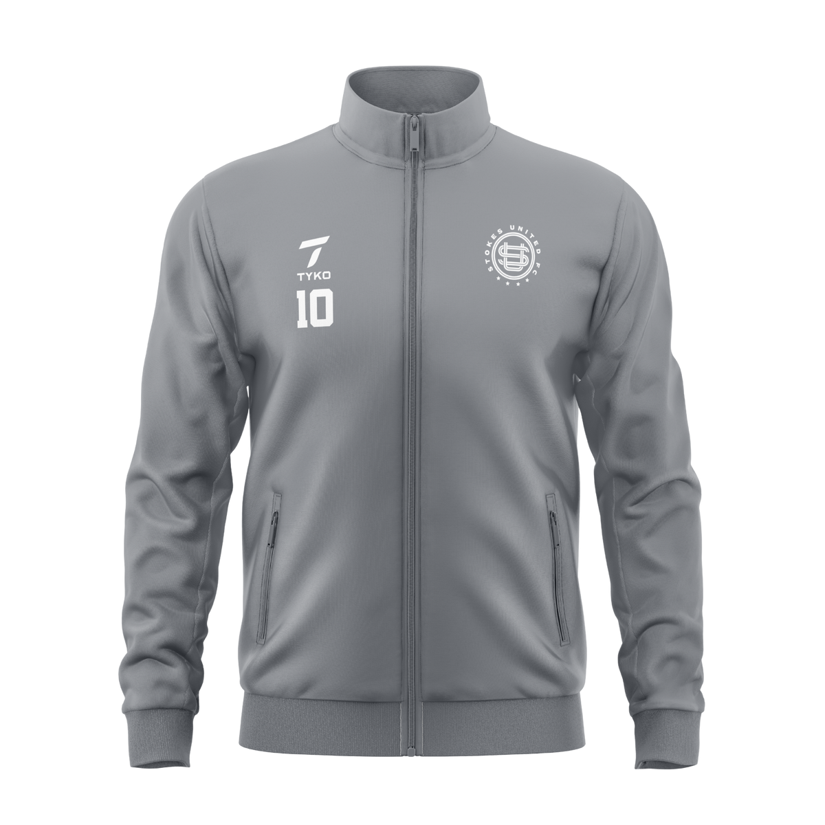 Stokes United | Grey Elite Training Full-Zip