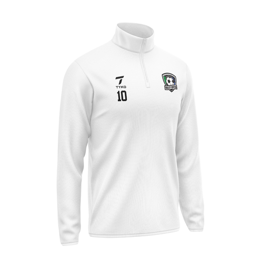 SVSLV | White Training 1/4 Zip