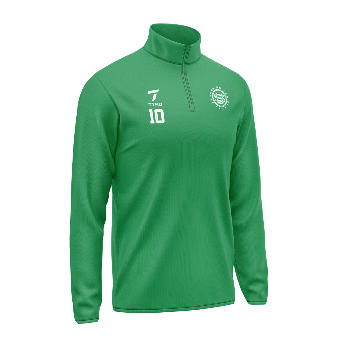 Stokes United | Green Elite Training 1/4 Zip