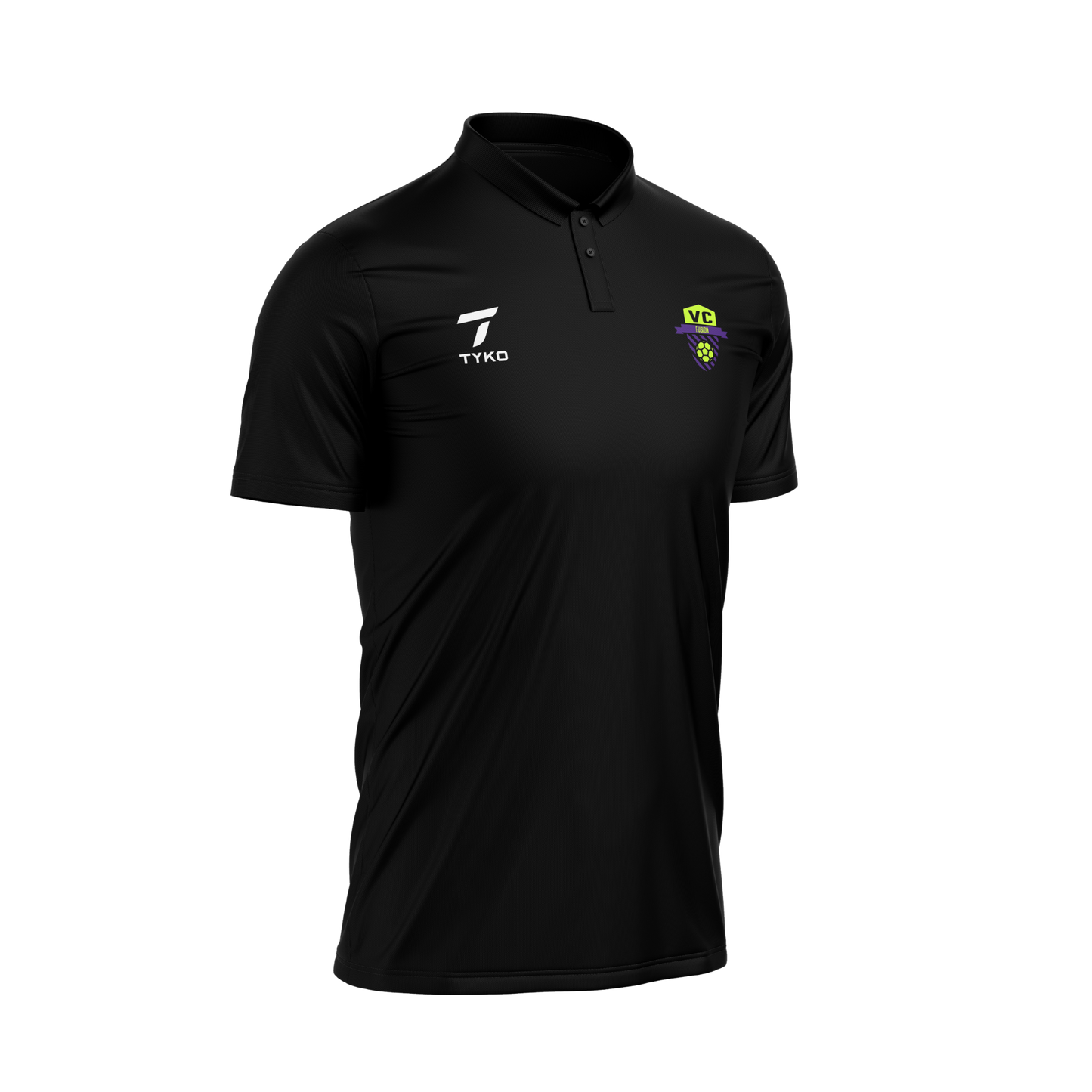 VC FUSION | Black Premium Polo