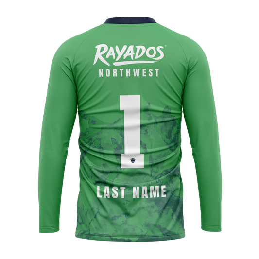 Rayados Northwest | Green Pro Goalkeeper Jersey
