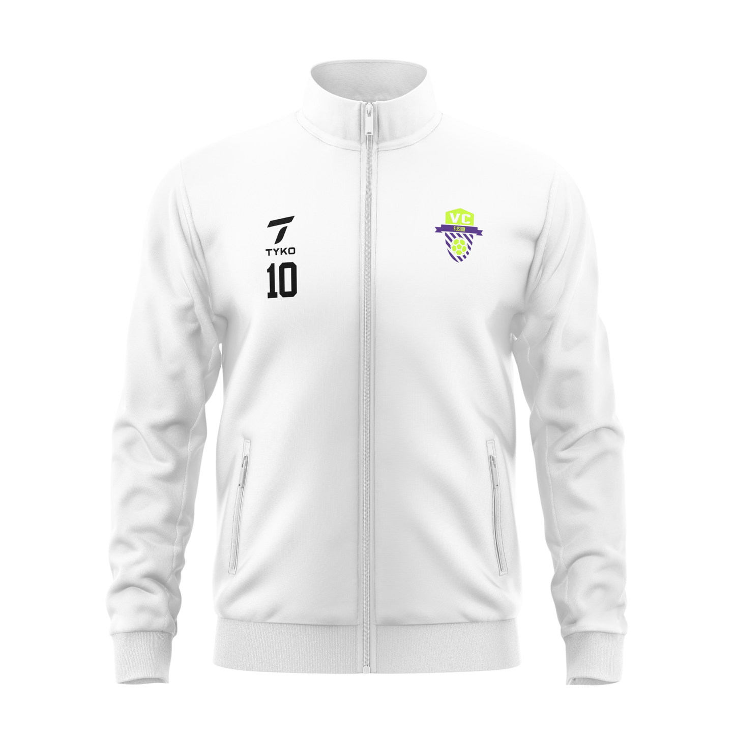 VC FUSION | Pro White Training Full-Zip