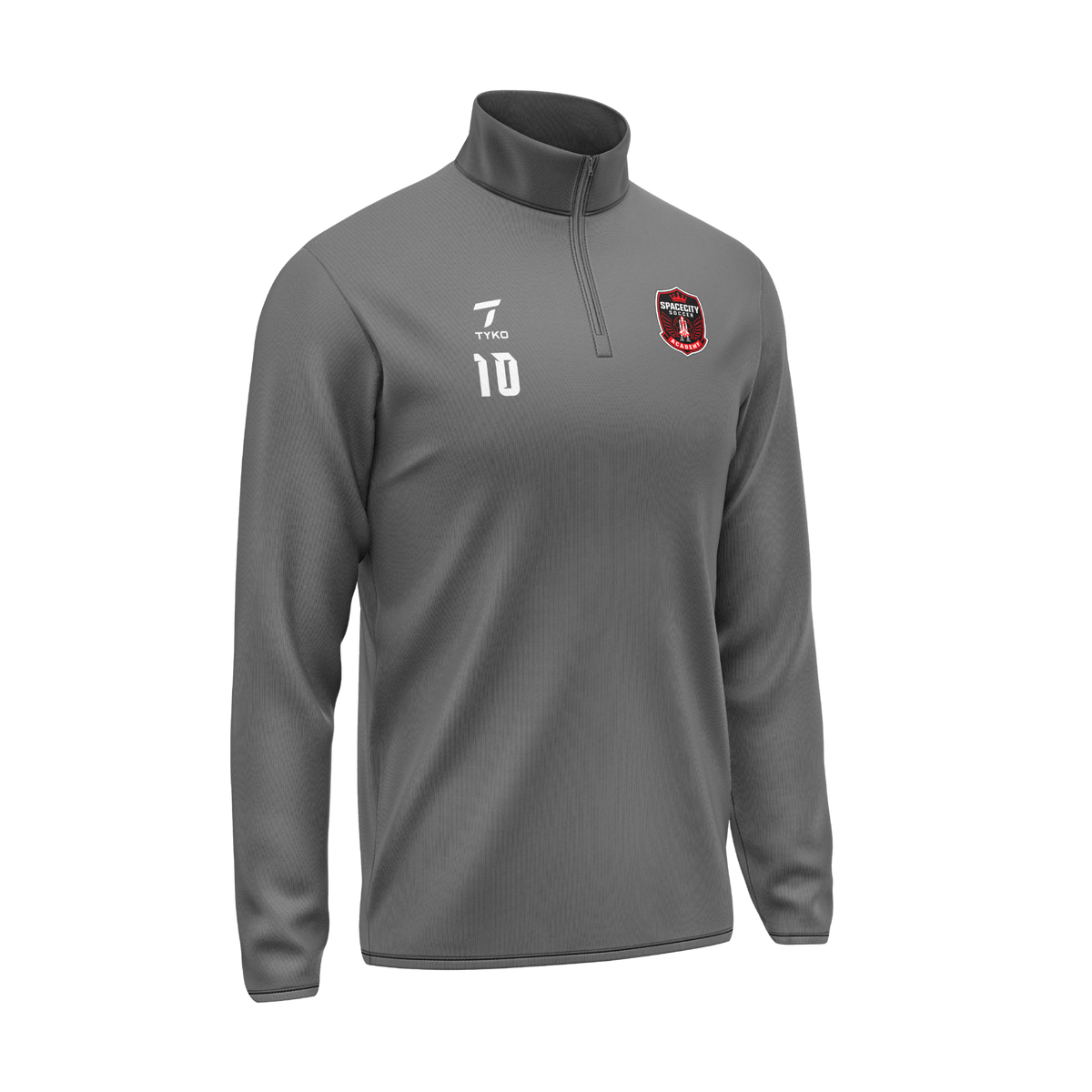 Spacecity | Grey Elite Training 1/4 Zip