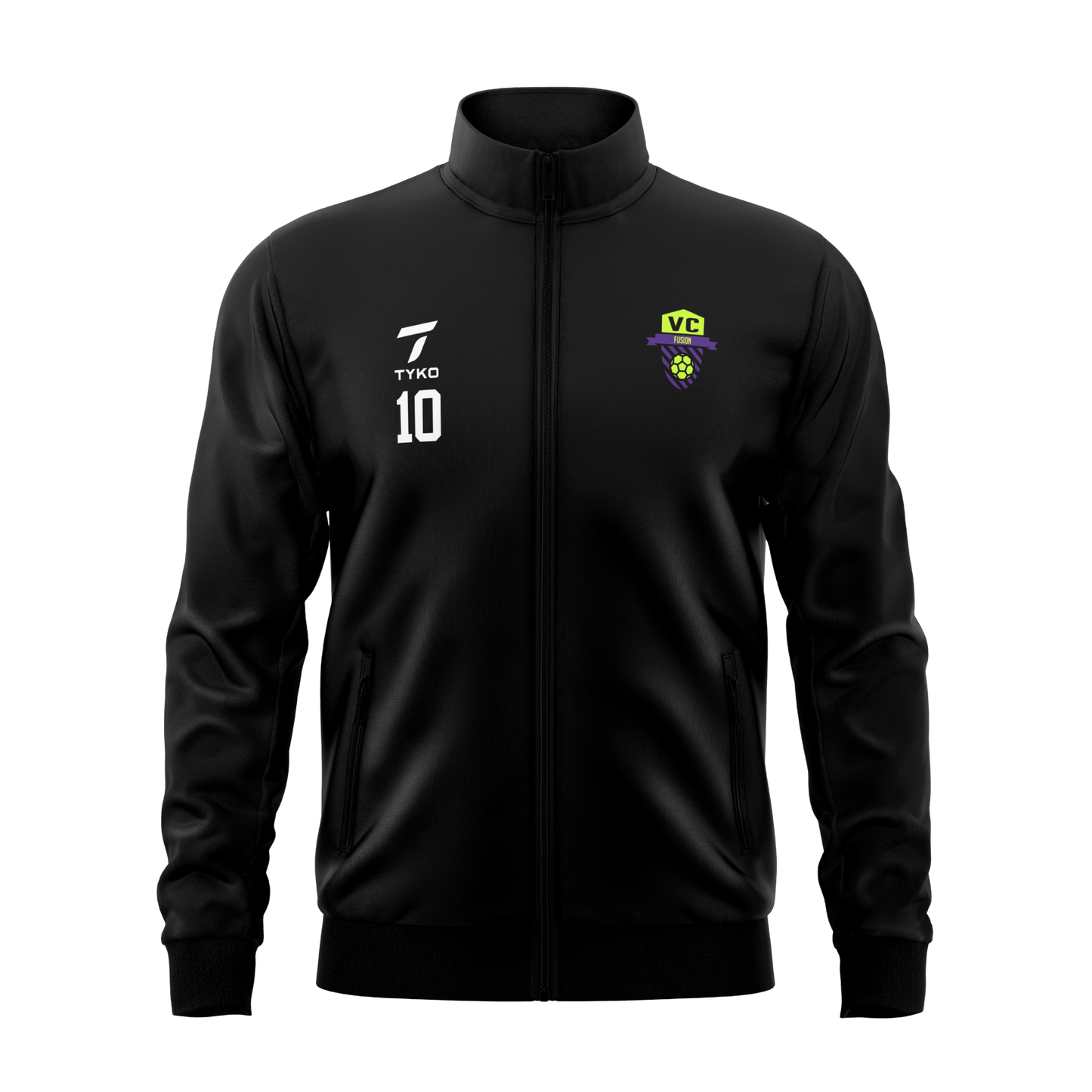 VC FUSION | Pro Black Training Full-Zip