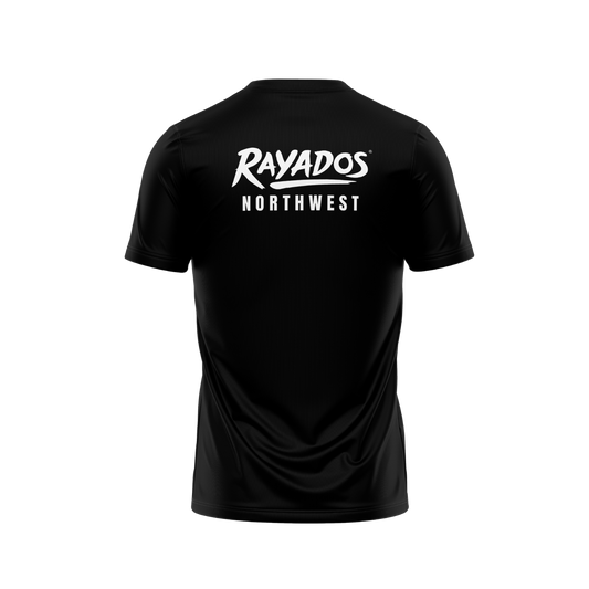 Rayados Northwest | Black Fan T-Shirt