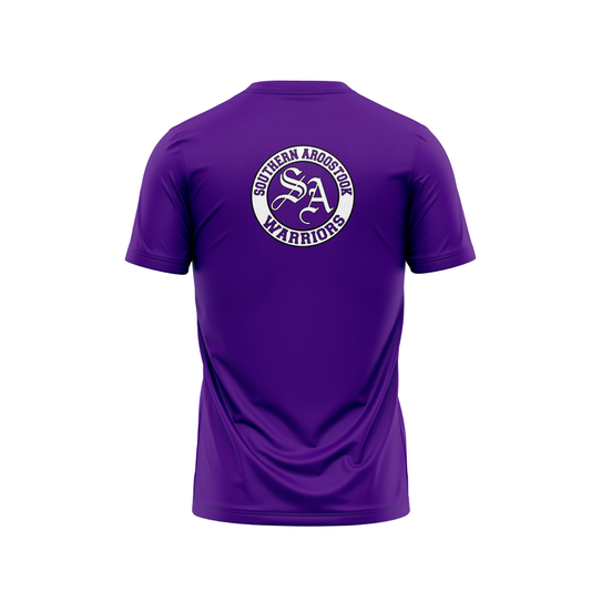 Southern Aroostook Warriors | Purple Fan T-Shirt