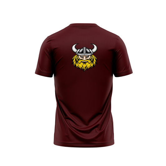 Caribou Vikings | Red Fan T-Shirt