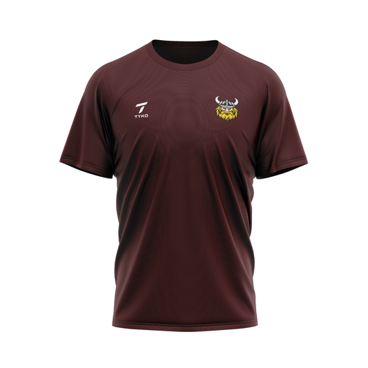 Caribou Vikings | Red Fan T-Shirt