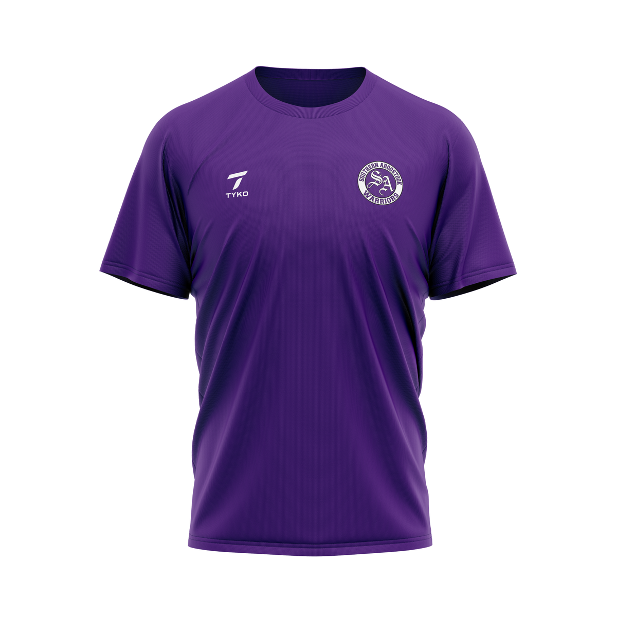 Southern Aroostook Warriors | Purple Fan T-Shirt