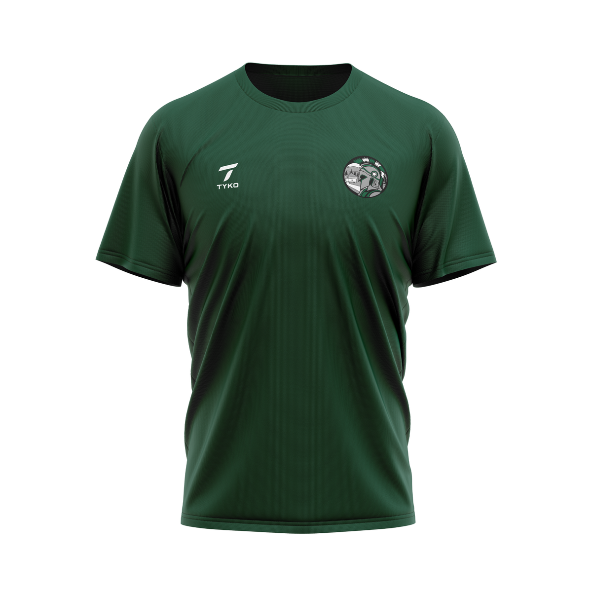 Fort Kent Warriors | Green Fan T-Shirt