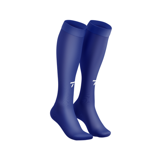 Spacecity | Blue Game Socks