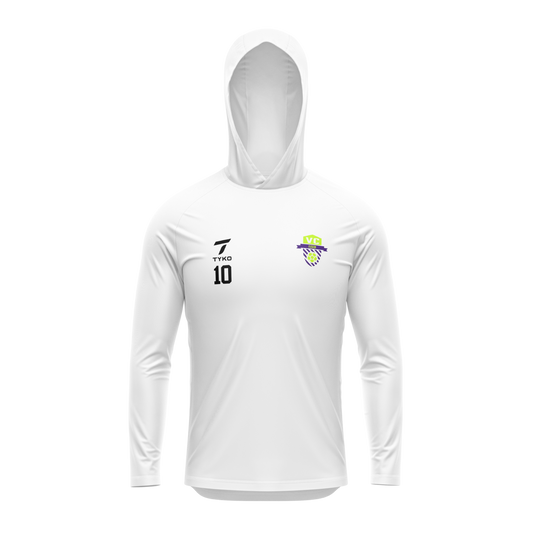 VC FUSION | White Elite Ultra Light Hoodie