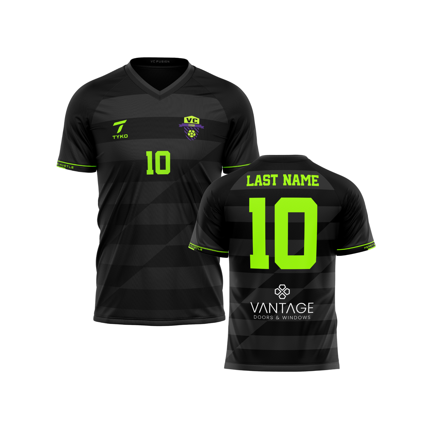 VC FUSION | Black Pro Game Jersey