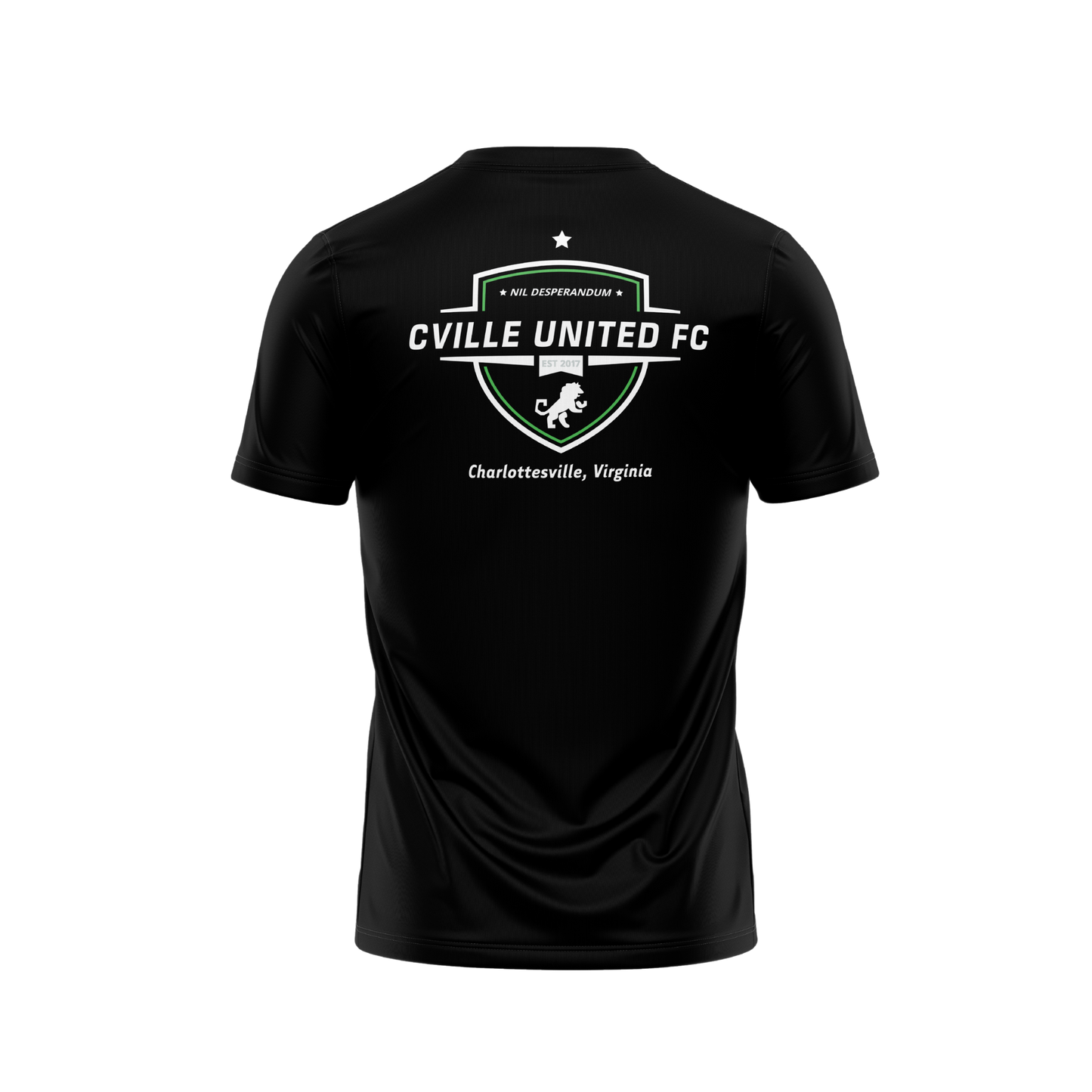 Cville United FC | Black Fan T-Shirt