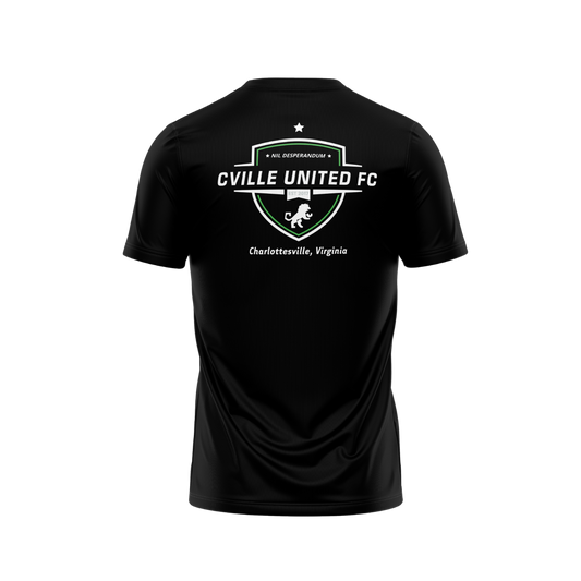 Cville United FC | Black Fan T-Shirt