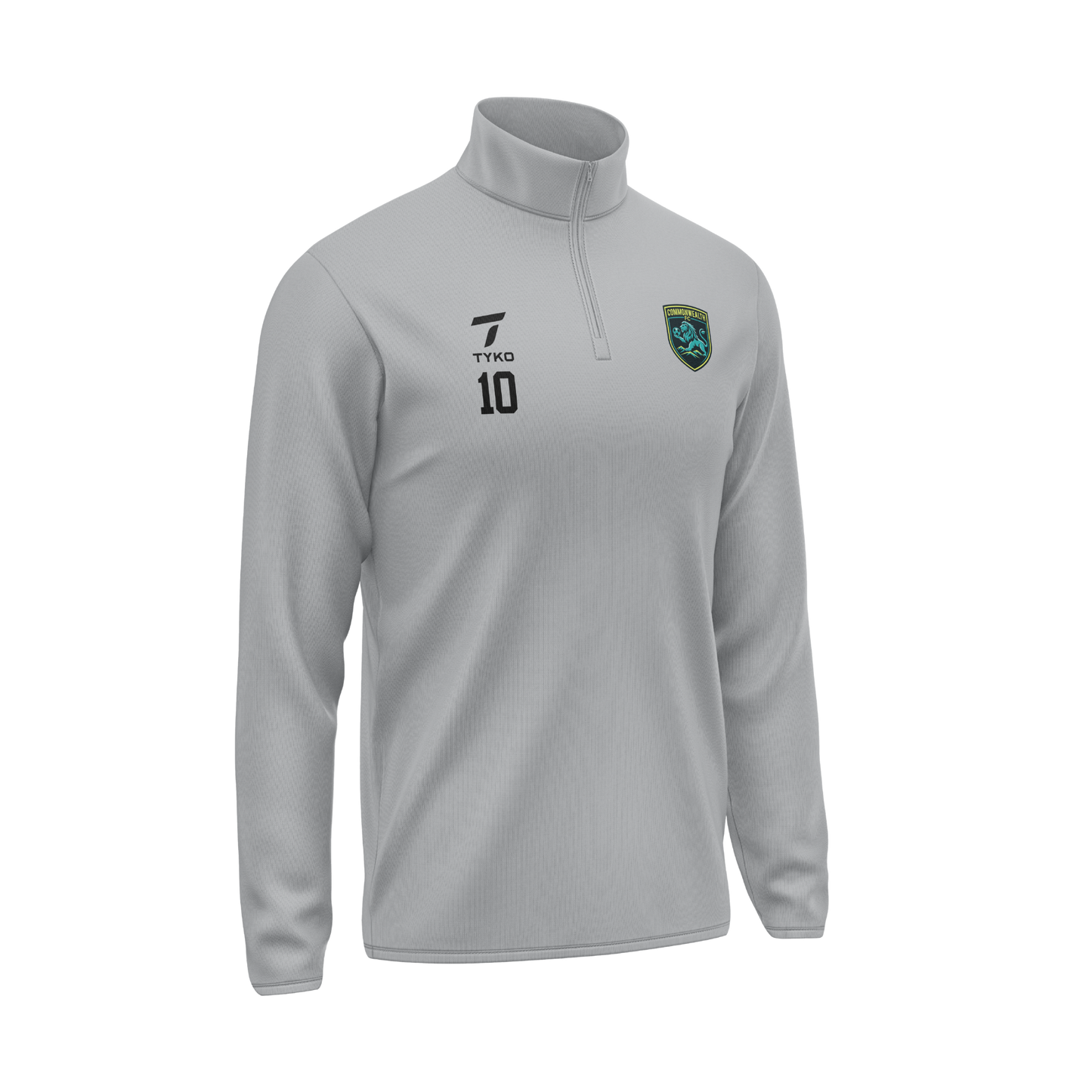 Commonwealth FC | Grey Elite Training 1/4 Zip