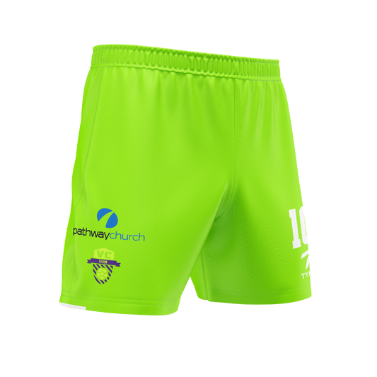 VC FUSION | Green Game Shorts