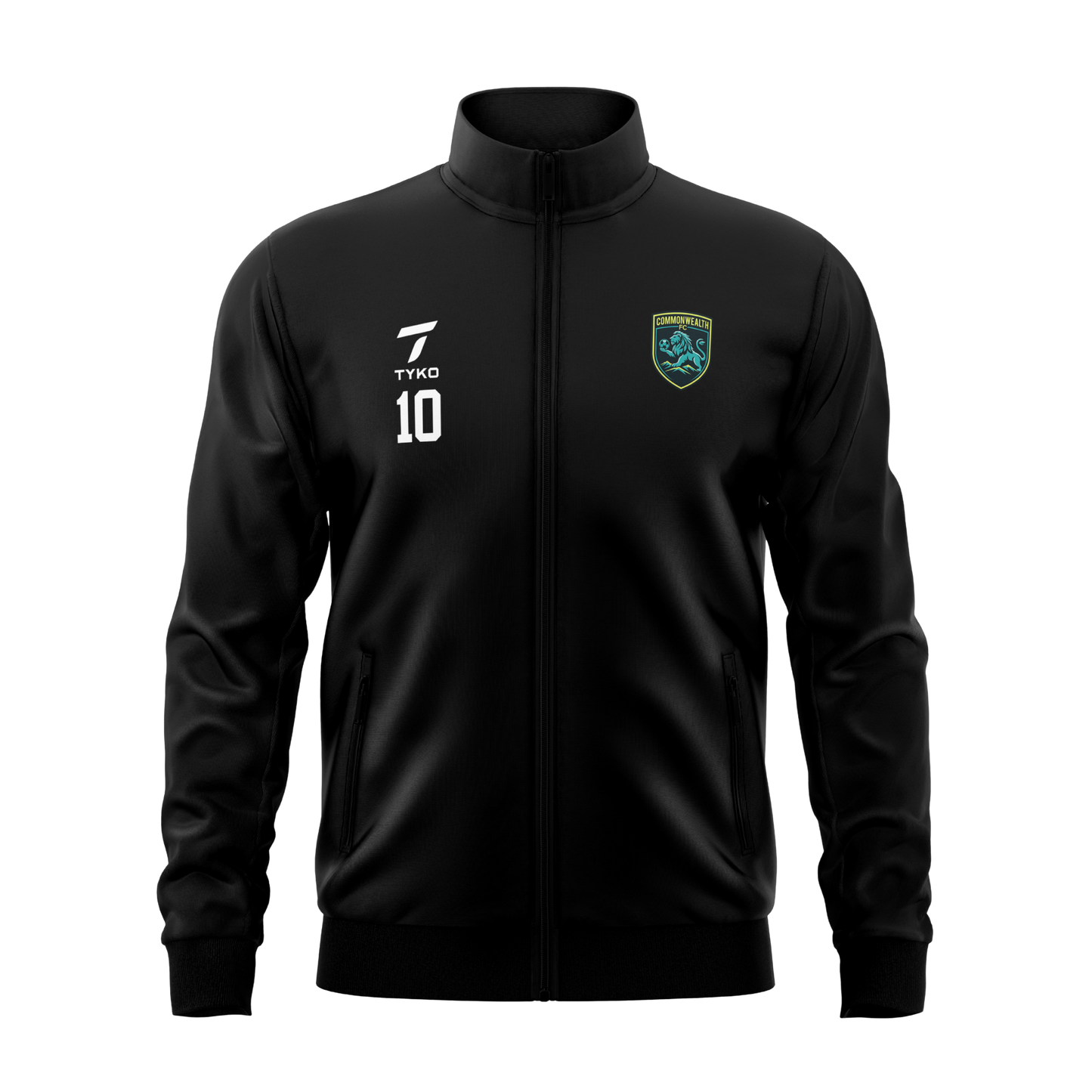 Commonwealth FC | Black Pro Training Full-Zip