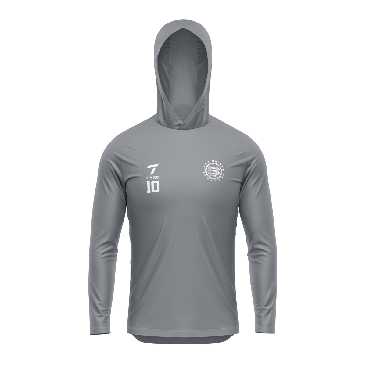 Stokes United | Grey Pro Ultra Light Hoodie