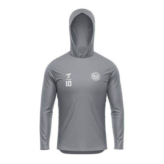 Stokes United | Grey Pro Ultra Light Hoodie