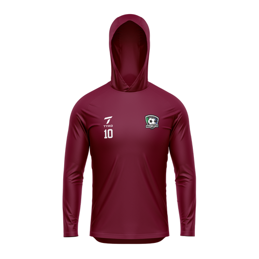 SVSLV | Maroon Elite Ultra Light Hoodie