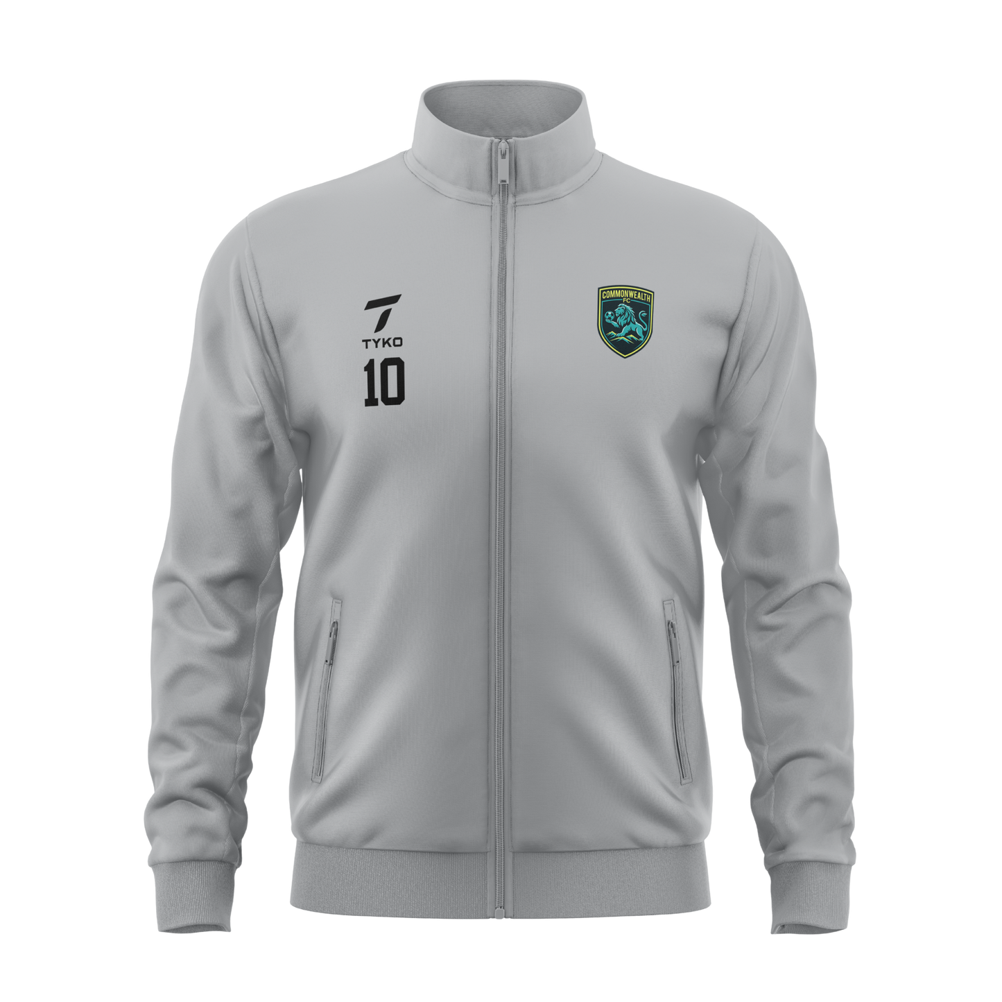 Commonwealth FC | Grey Elite Training Full-Zip