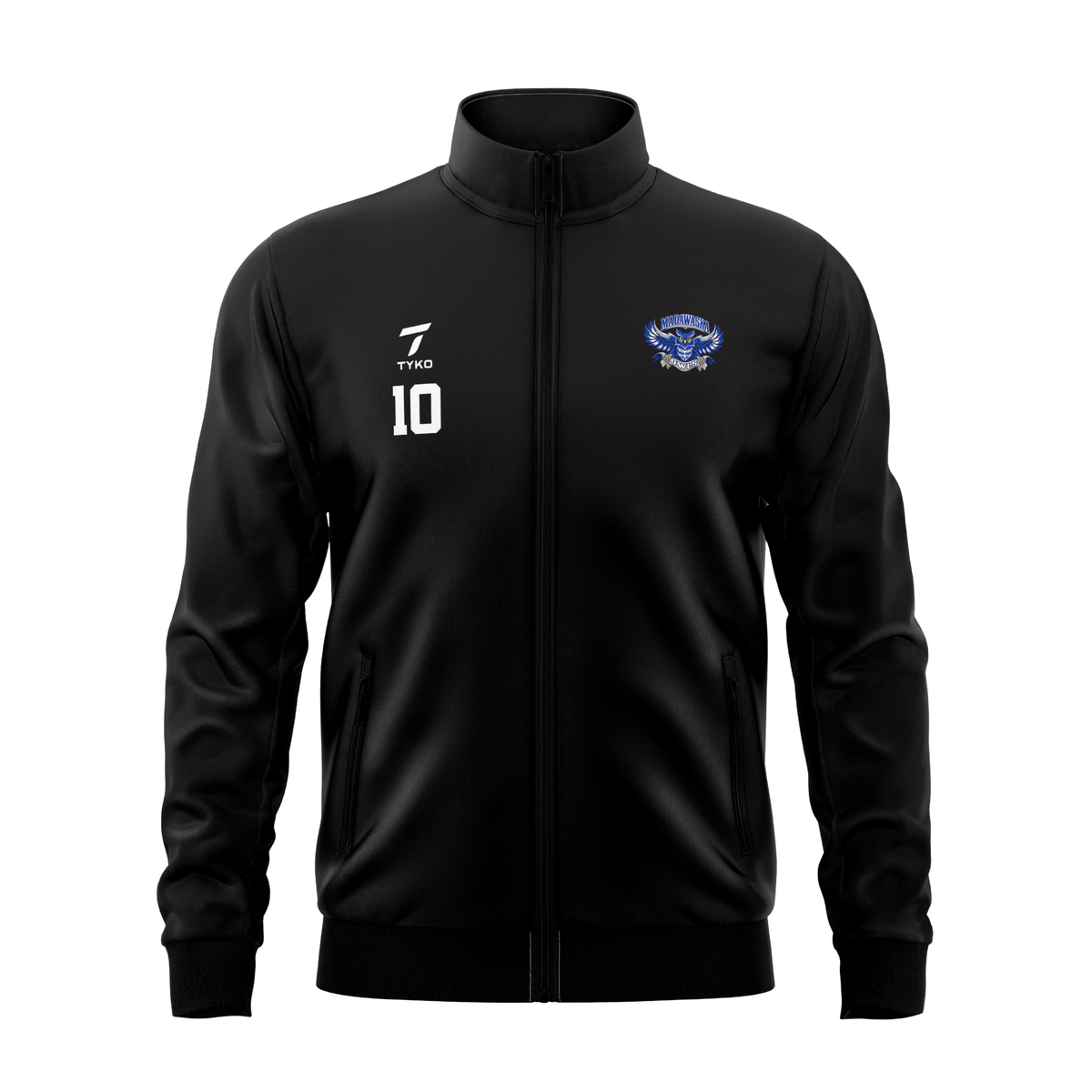 Madawaska Owls | Black Elite Training Full-Zip