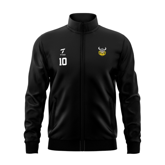 Caribou Vikings | Black Elite Training Full-Zip