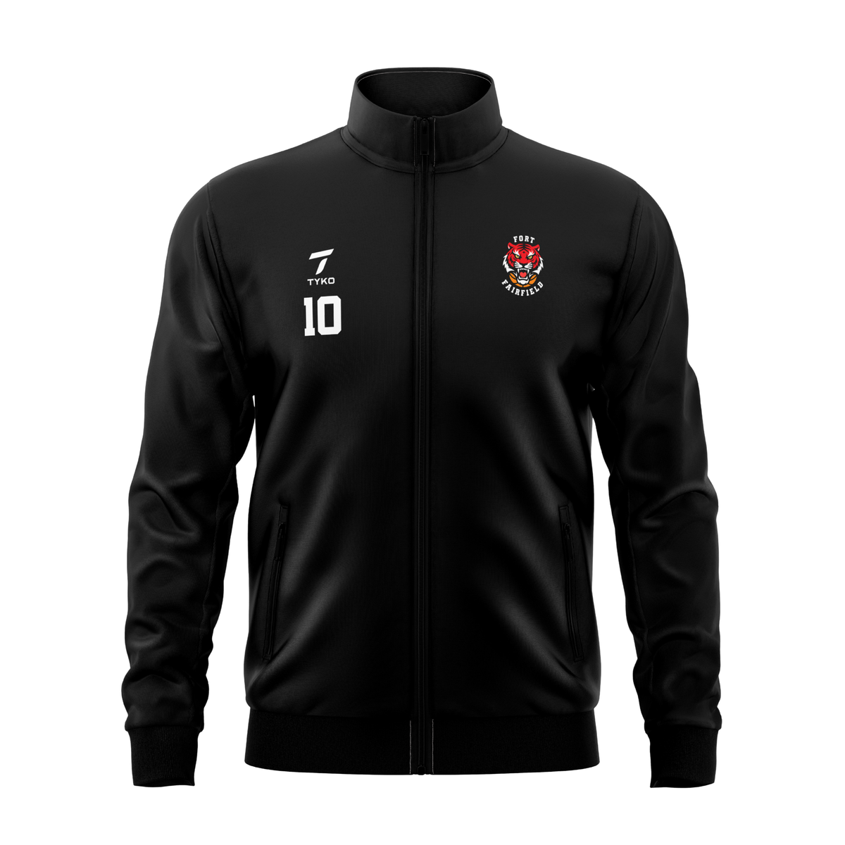 Fort Fairfield Tigers | Black Elite Training Full-Zip
