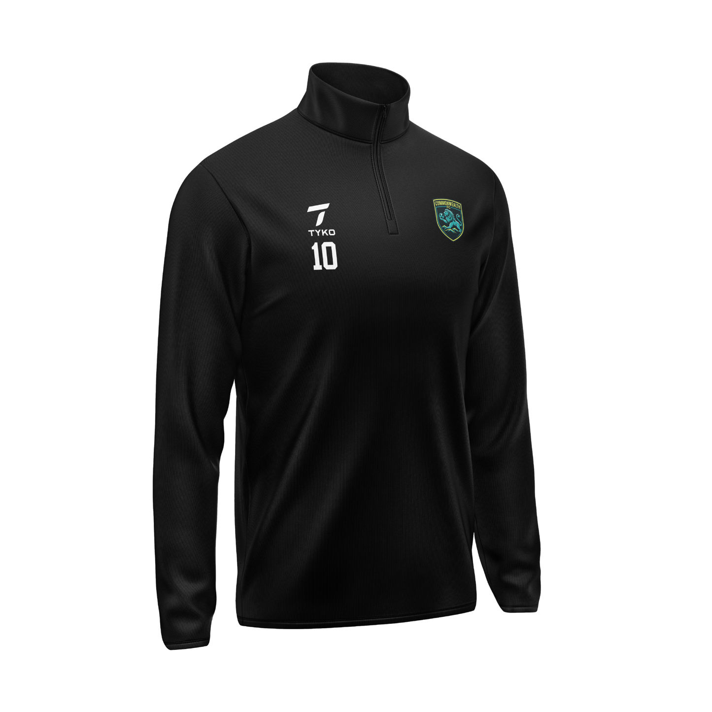 Commonwealth FC | Black Pro Training 1/4 Zip