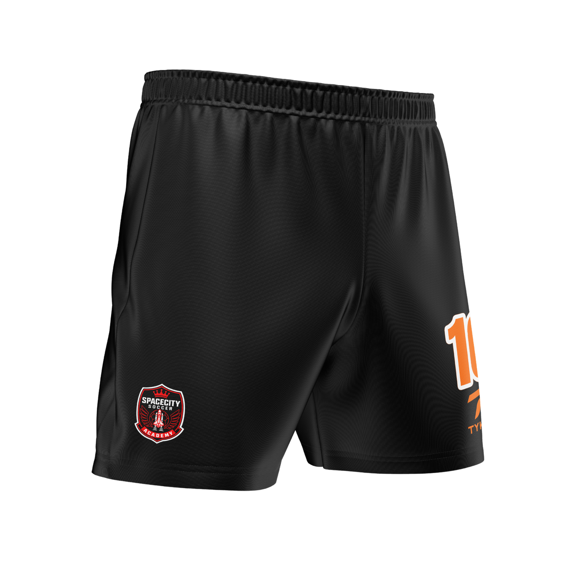 Spacecity | Black Game Shorts
